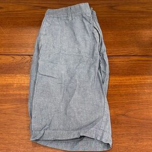 J. Crew Light Blue Flat Front Shorts